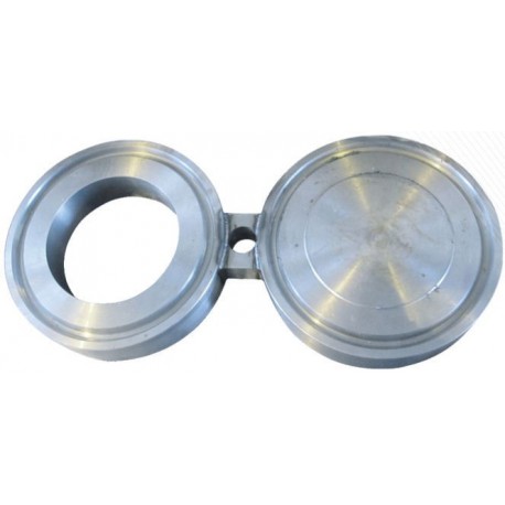 Заглушка поворотная межфланцевая (очки Шмидта, заглушка-восьмерка) Т-ММ-25-01-06 Ду10 Ру0,6 МПа (Ру6 кгс/см2) , сталь 20